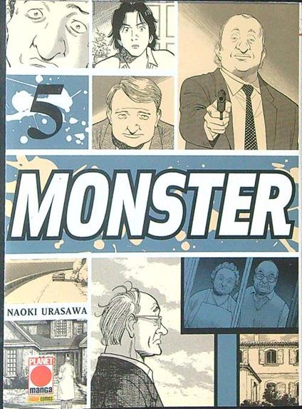 Monster 5 - Naoki Urasawa - copertina