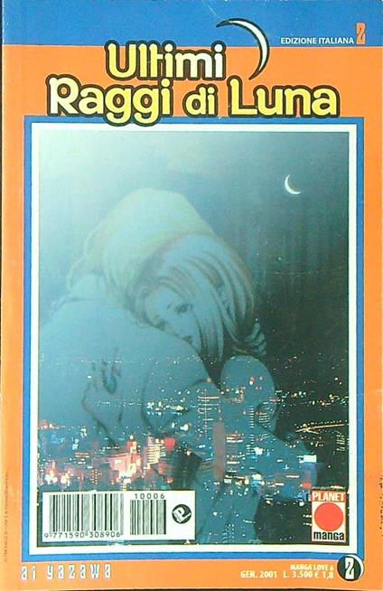 Ultimi raggi di luna 2 - Ai Yazawa - copertina