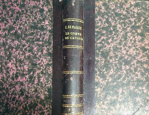 Le comte de Cavour  - Charles De Mazade - copertina