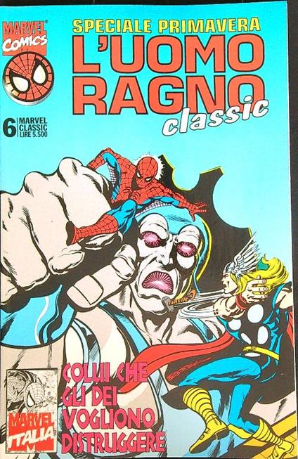 Marvel Classic  6 - Speciale Primavera L'Uomo Ragno classic   - copertina