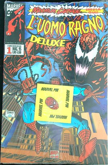L' Uomo Ragno Deluxe 1 - Maximum Carnage 1 - copertina