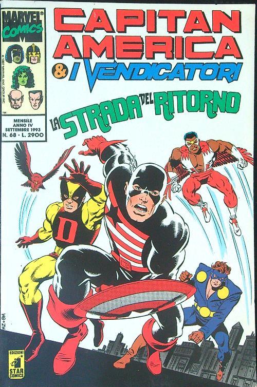 Capitan America & i vendicatori n 68 / Settembre 1993 - copertina