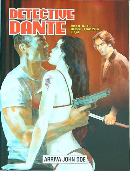 Detective Dante 11 - Arriva John Doe - copertina