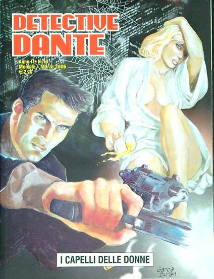 Detective Dante  10 - I capelli delle donne - copertina
