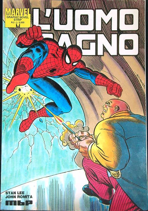 Marvel Graphic Novel Stip 2 - L'Uomo Ragno - copertina