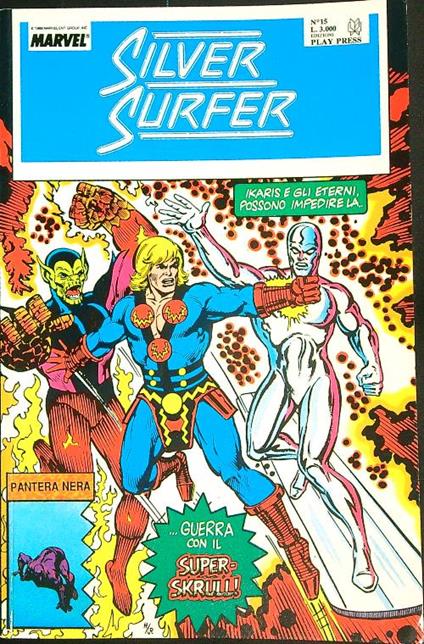Silver Surfer 15 - copertina