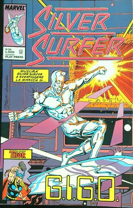 Silver Surfer 24 - copertina