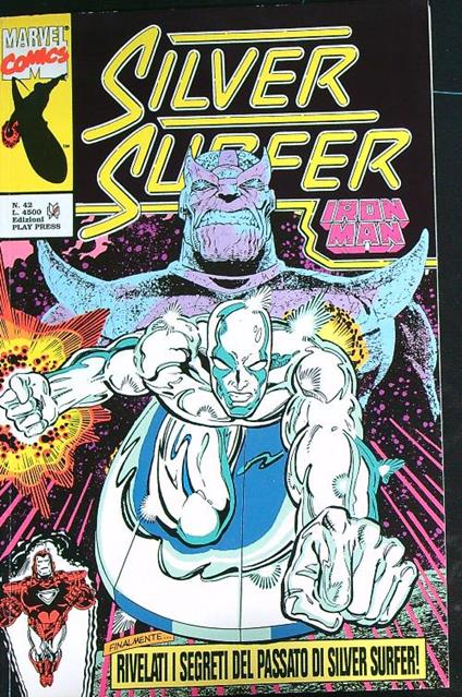 Silver Surfer /Iron Man 42 - copertina