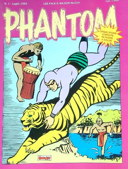 Phantom Speciale Estate - Lee Falk - copertina
