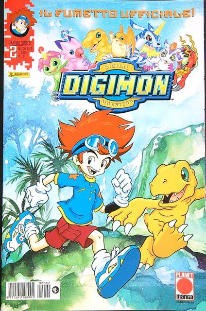 Digimon Adventure 8/2002 - copertina