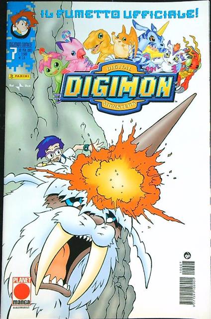 Digimon  7/22 febbraio 2001 - copertina