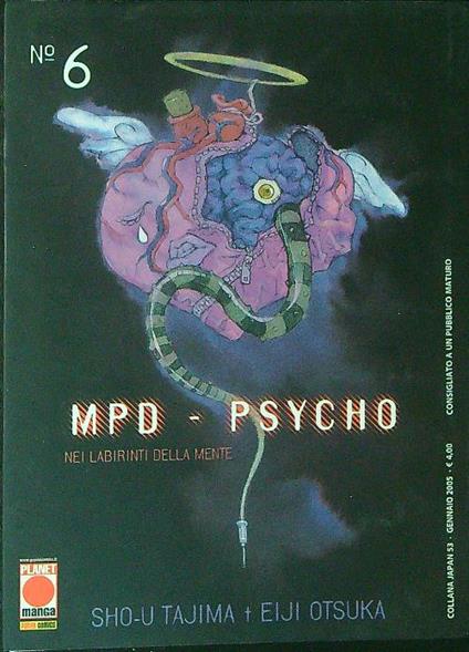 MPD - Psycho 6 - Sho-U Tajima - copertina