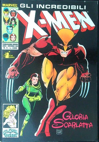 Gli  incredibili X-Men n 5 - copertina