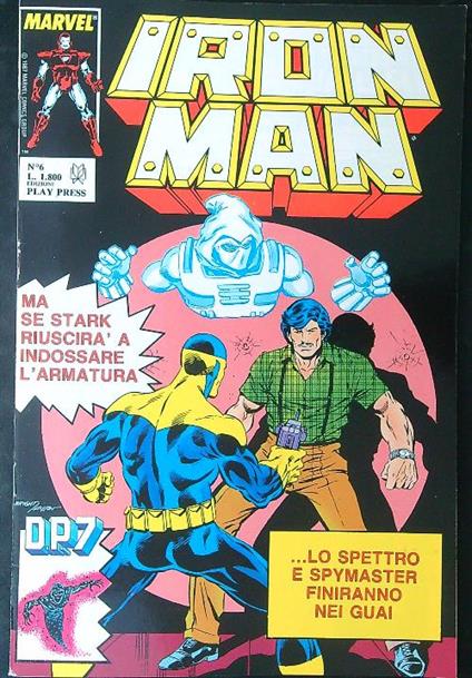 Iron Man n 6 - copertina