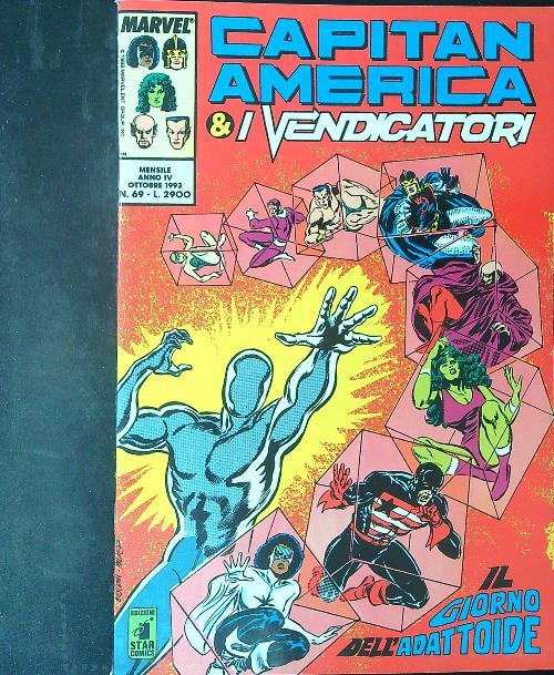 Capitan America & i vendicatori n 69 - copertina