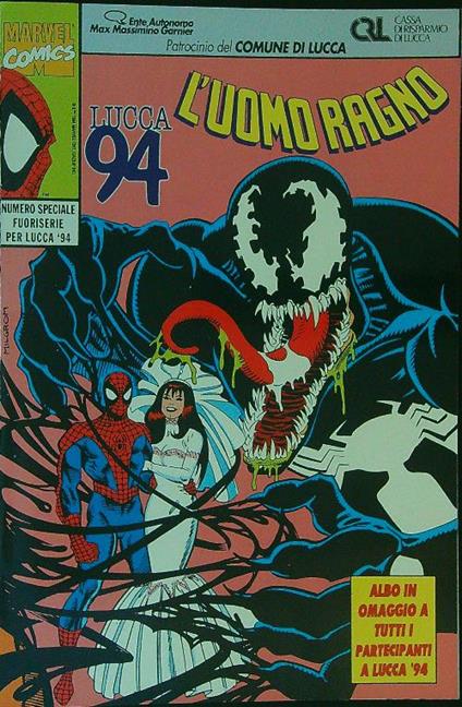 L' Uomo Ragno speciale Lucca 94 - copertina