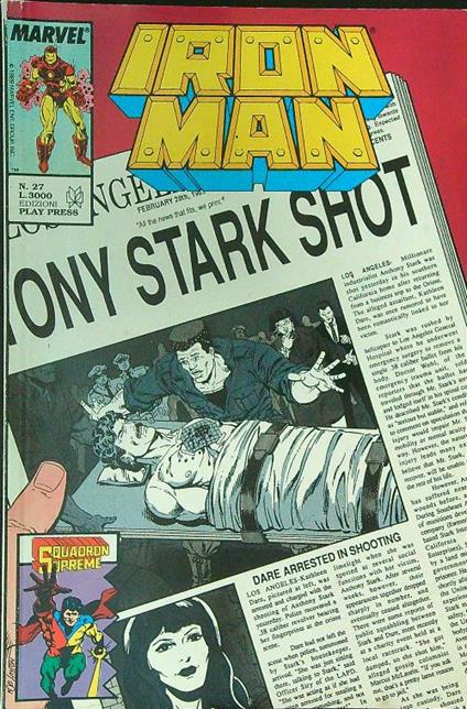 Iron Man 27 - copertina