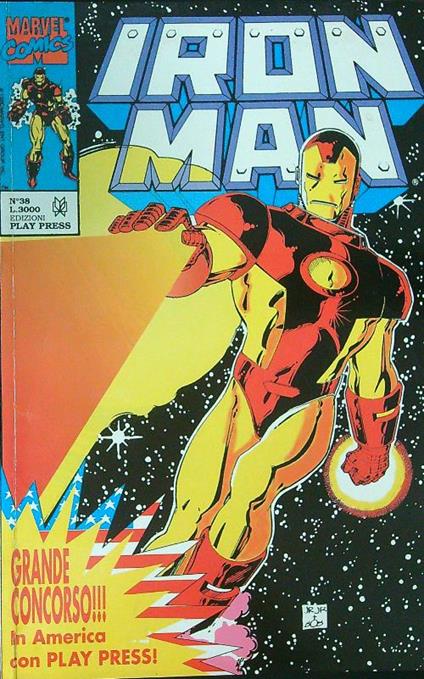 Iron Man 38 - copertina
