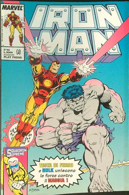 Iron Man 32 - copertina