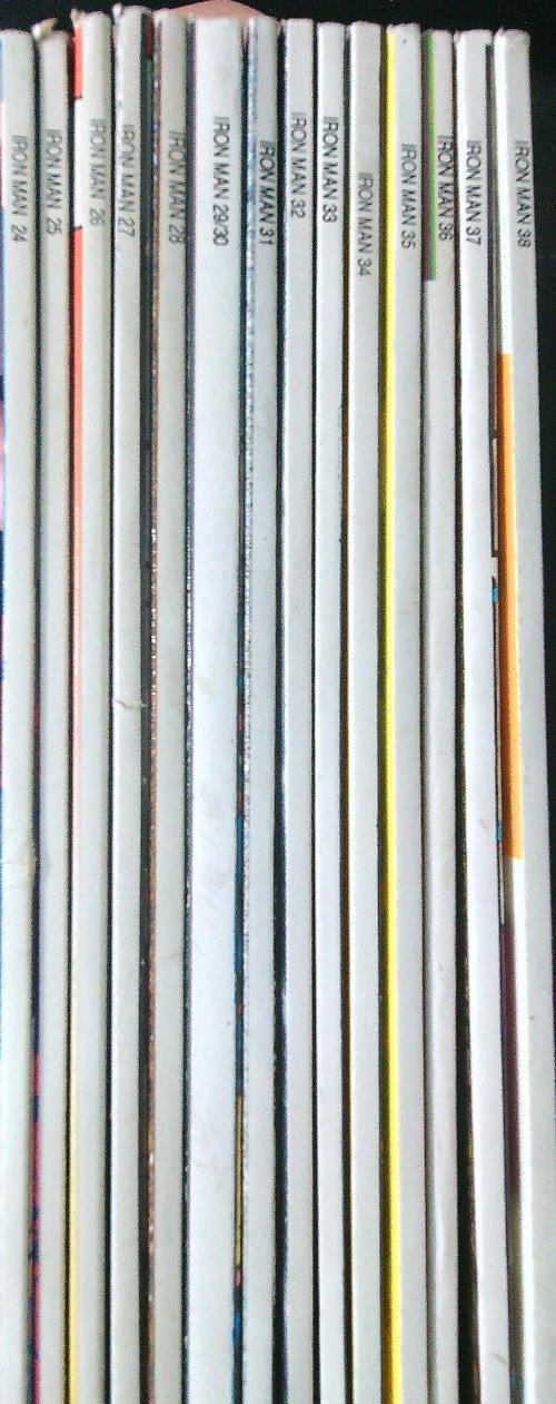 Iron Man Lotto dal n 24 al n 38 - copertina