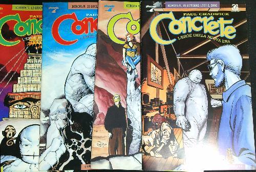 Concrete dal 12 al 15 - Paul Chadwick - copertina