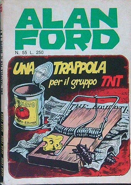 Alan Ford n 55 Una trappola per il gruppo TNT - copertina