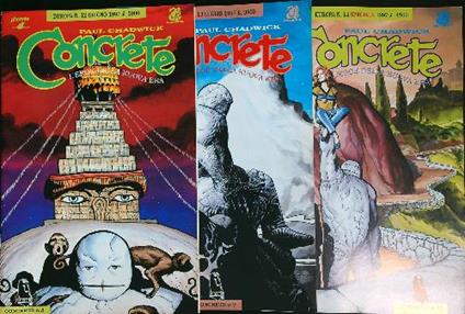 Concrete dal n 12 al 14 - Paul Chadwick - copertina