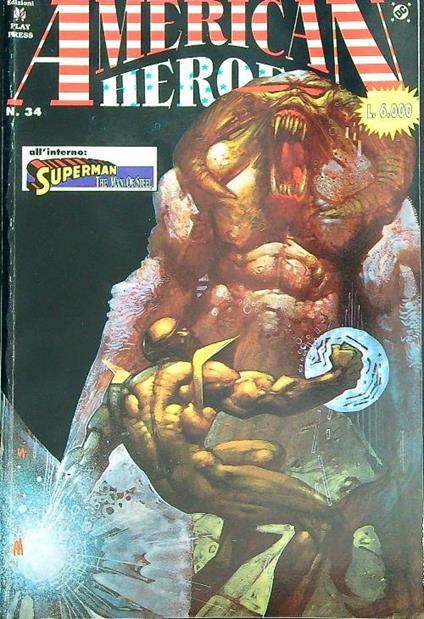 American Heroes 34 - copertina