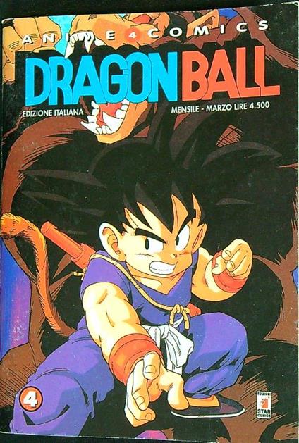Dragon Ball vol.4 /1999 - copertina