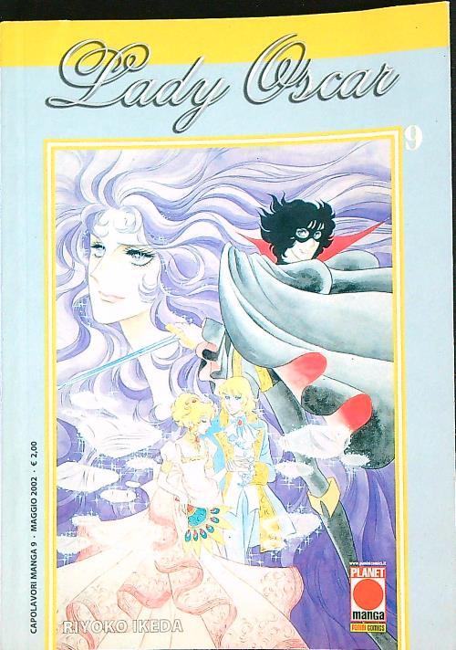 Lady Oscar 9 - Riyoko Ikeda - copertina