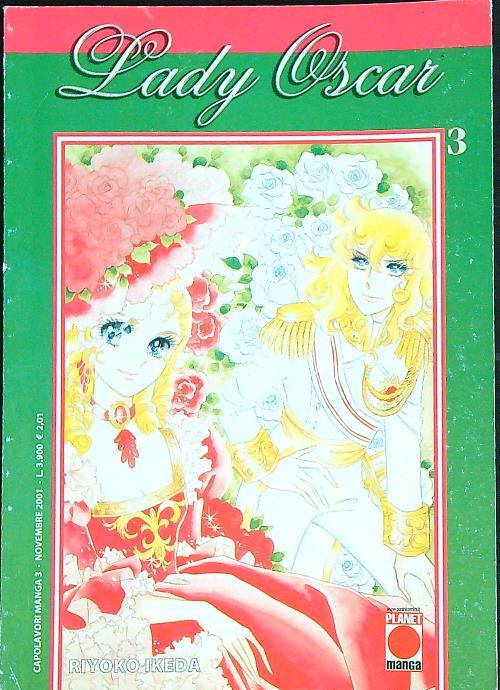 Lady Oscar 3 - Riyoko Ikeda - copertina