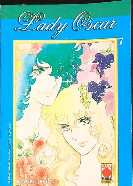 Lady Oscar 7 - Riyoko Ikeda - copertina