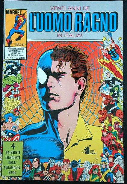 L' Uomo ragno 46/1990 - copertina