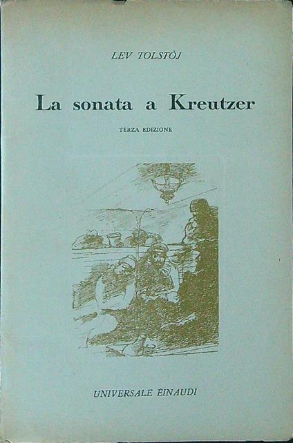 La  sonata di Kreutzer - Lev Tolstoj - copertina