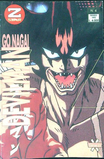 Devilman 4 - copertina