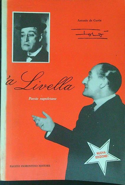 'A livella - Antonio De Curtis - copertina