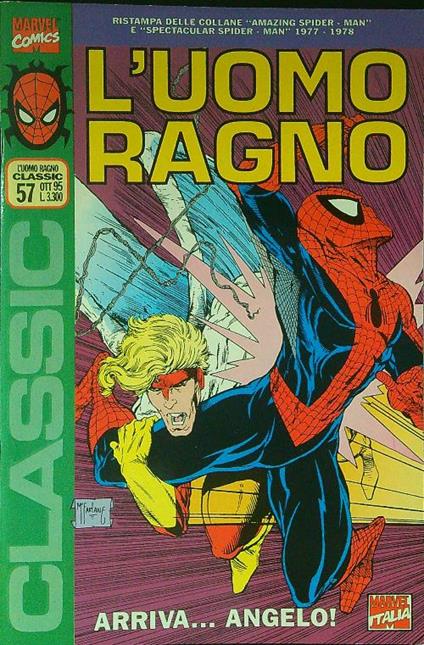 L' Uomo Ragno Classic 57 / Ott 95 - copertina