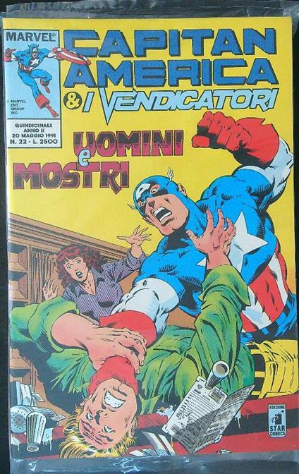 Capitan America & i Vendicatori Dal n 15 al n 22 - copertina
