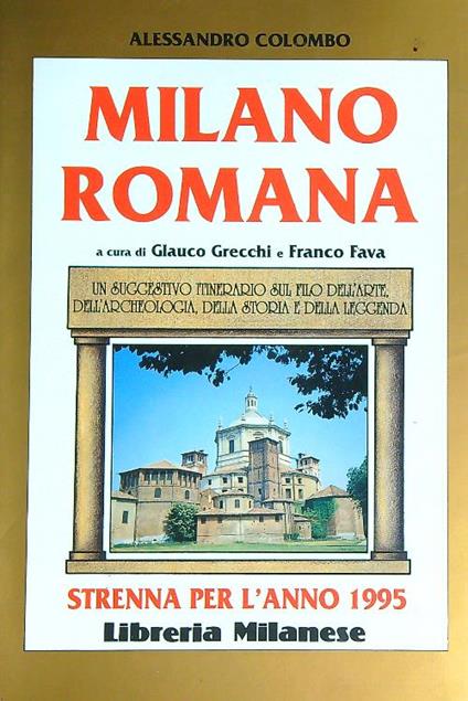 Milano romana  - Alessandro Colombo - copertina