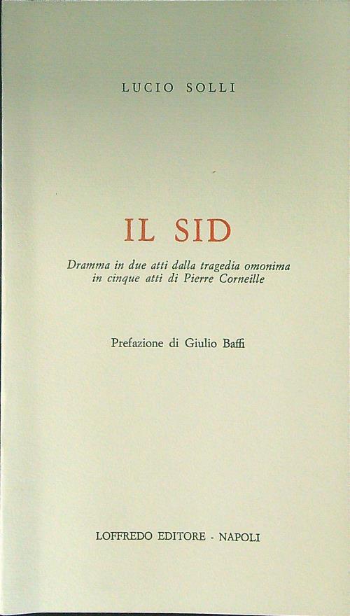 Il  Sid - Lucio Solli - copertina