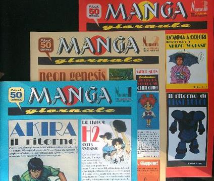 Manga giornale 1-2-3 - copertina