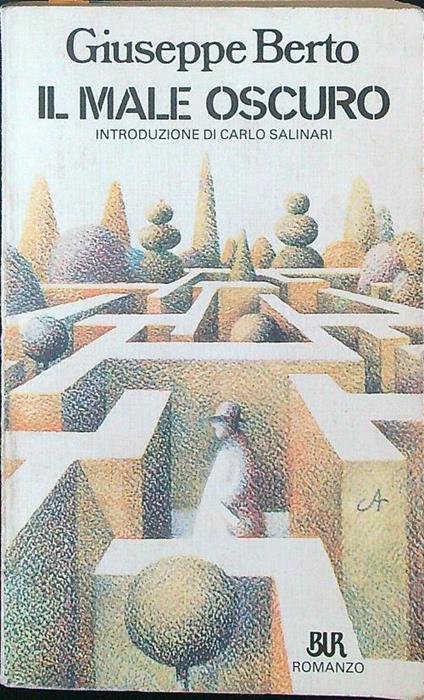 Il  male oscuro - Giuseppe Berto - copertina