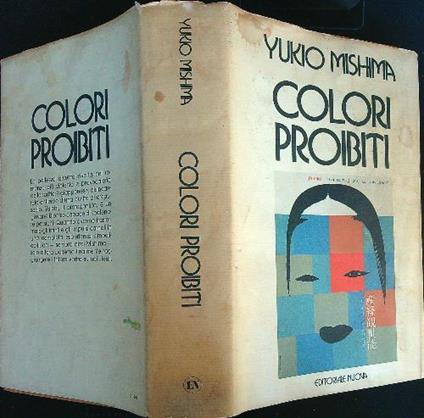 Colori proibiti   - Yukio Mishima - copertina
