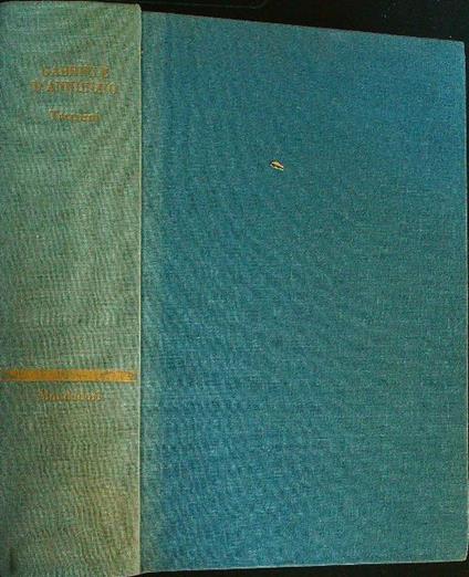 Taccuini cofanetto e sovracopertina mancante - Gabriele D'Annunzio - copertina
