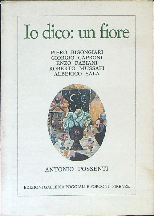 Io dico: un fiore - copertina
