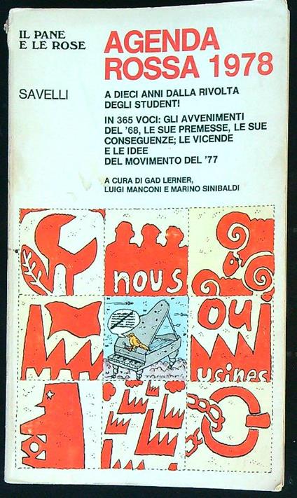 Agenda rossa 1978  - copertina