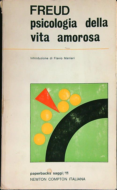 Psicologia della vita amorosa - Sigmund Freud - copertina
