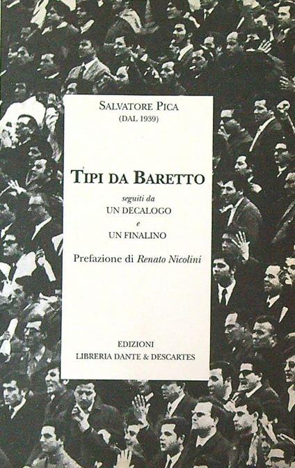 Tipi da baretto - Salvatore Pica - copertina