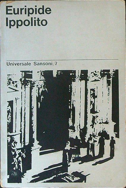 Ippolito - Euripide - copertina