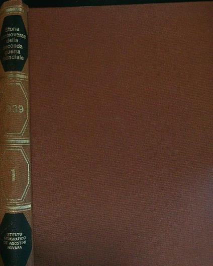 Storia controversa della Seconda Guerra Mondiale 1 1939 - Eddy Bauer - copertina